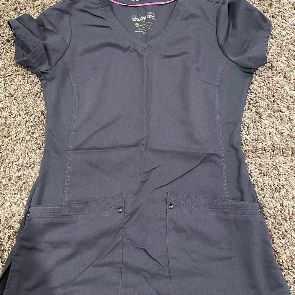 Charcoal grey scrub set